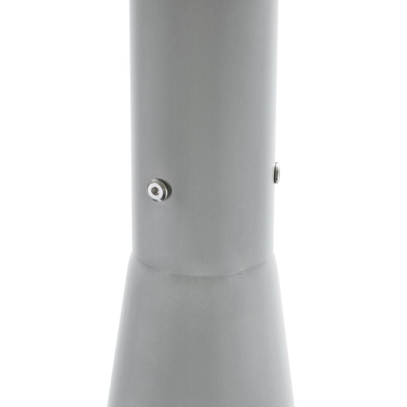 Mât d’Éclairage Public Droit 3m Ø60mm Gris - Silamp France