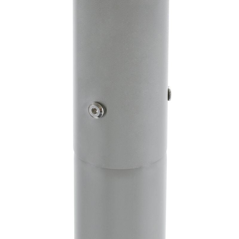 Mât d’Éclairage Public Droit 3m Ø60mm Gris - Silamp France