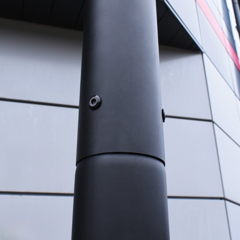 Mât d’Éclairage Public Droit 3m Ø60mm Noir - Silamp France