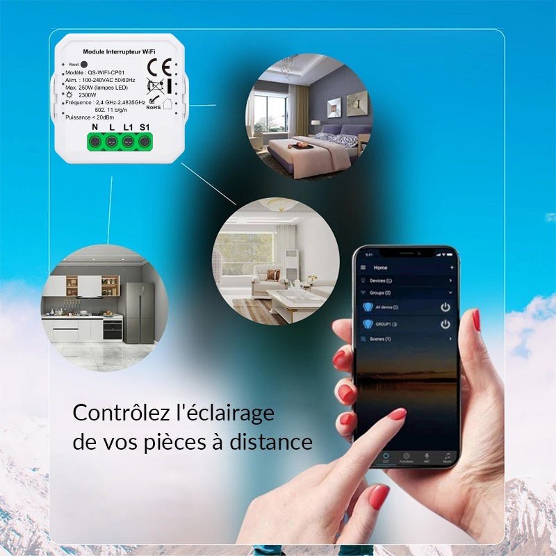 Module Interrupteur WiFi - Silamp France