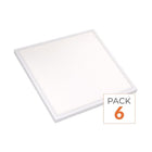 Pack de 6 - Panneau Dalle LED UGR<19 40W 60x60cm