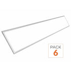 Pack de 6 - Panneau LED 120x30 29W Haut Rendement 137lm/W