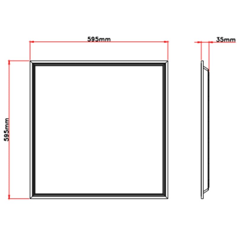 Panneau LED 28W 60x60 BLANC dimmable 150lm/W avec détecteur de mouvement + Télécommande (Pack de 2) - Silamp France