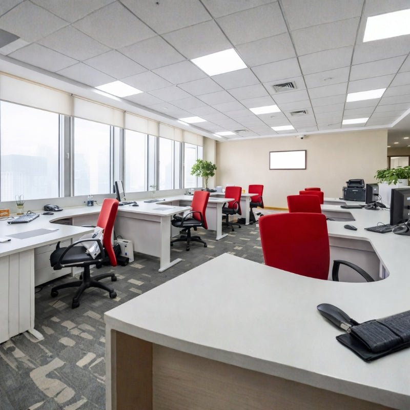 Panneau LED 28W 60x60 BLANC dimmable 150lm/W avec détecteur de mouvement + Télécommande (Pack de 8) - Silamp France