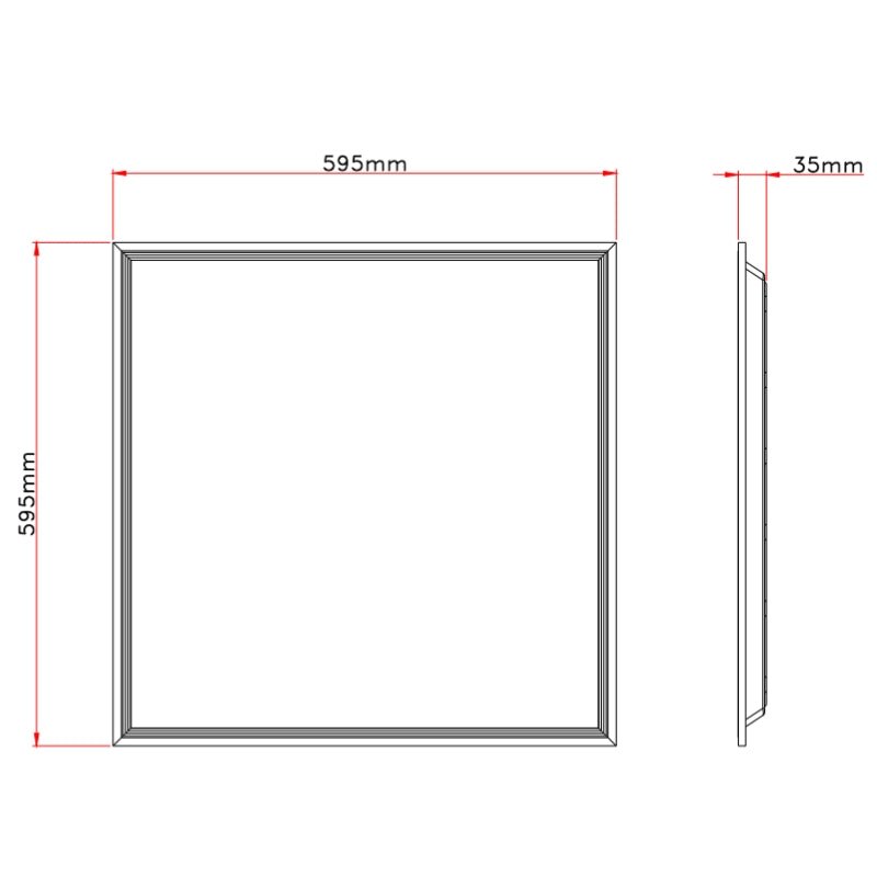 Panneau LED UGR<19 36W 60x60cm (Pack de 2) | Éclairage pour Bureau - Silamp France