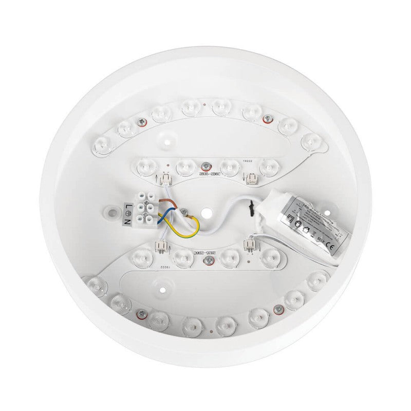 Plafonnier LED Blanc 18W 25cm - Silamp France