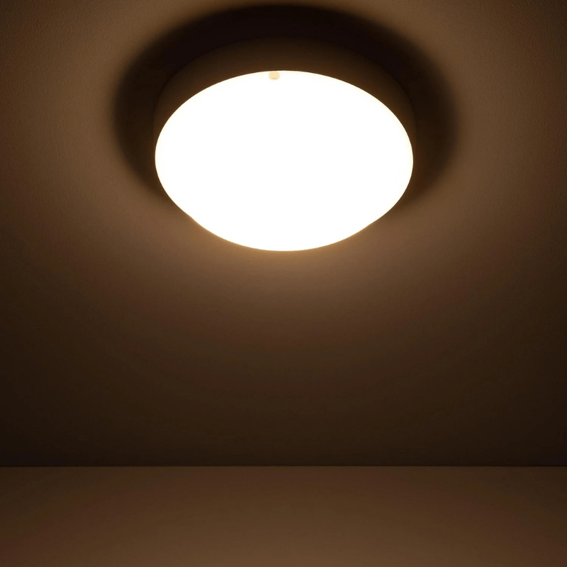 Plafonnier LED Extérieur Rond 25W Blanc IP65 Ø175 mm - Silamp France