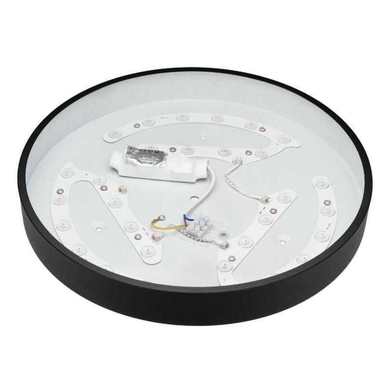 Plafonnier LED Noir 30W 40cm - Silamp France