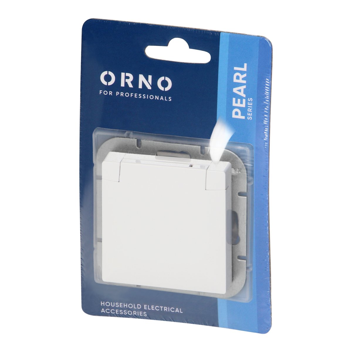 Prise Encastrée 2P+T 16A 250V avec Clapet - Blanc - Silamp France