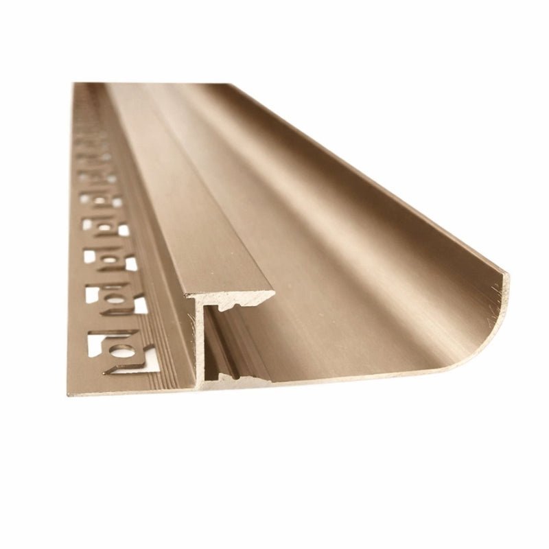 Profilé Aluminium Doré 2m pour Ruban LED - Silamp France