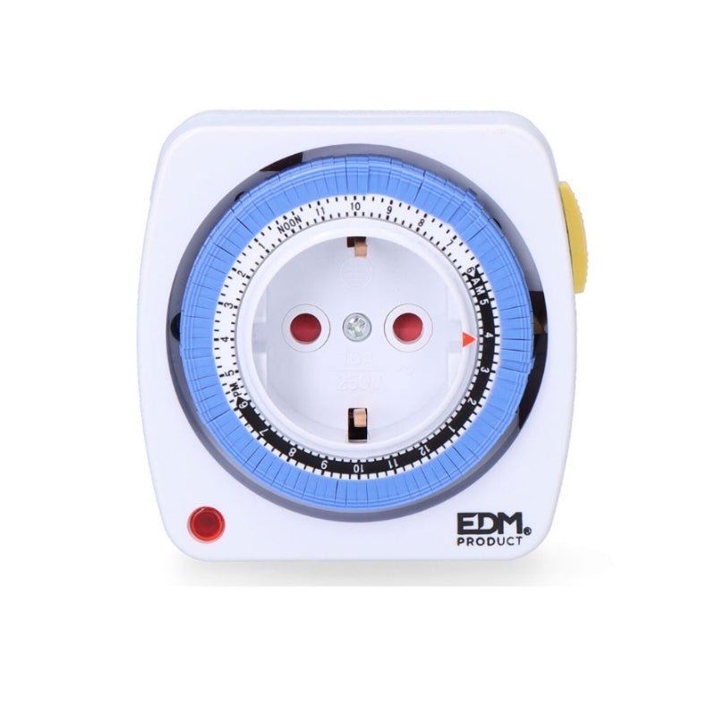 Programmateur Journalier Mécanique Compact 230V 16A 3500W - Silamp France