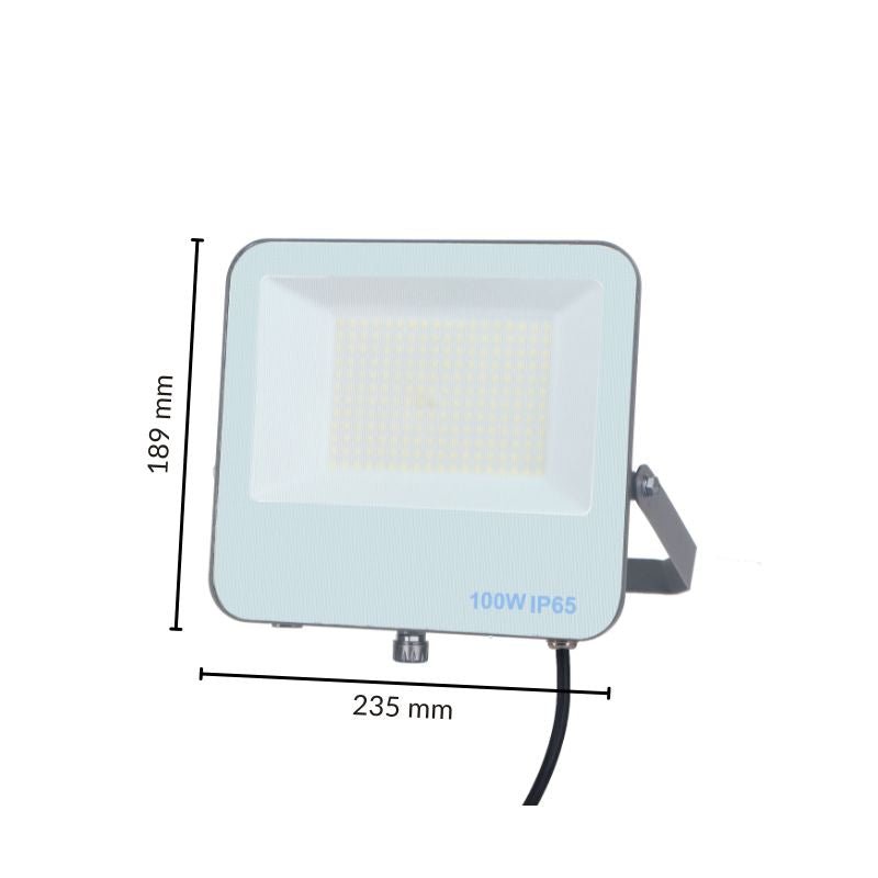 Projecteur LED 100W IP65 CCT - 3000K/4000K/6000K - Silamp France