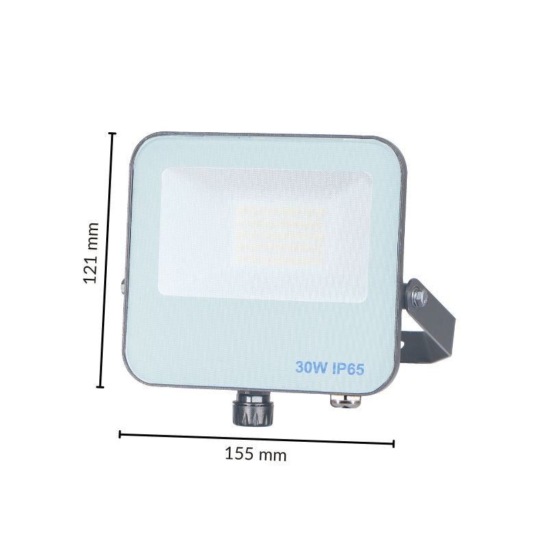 Projecteur LED 30W IP65 CCT - 3000K/4000K/6000K - Silamp France
