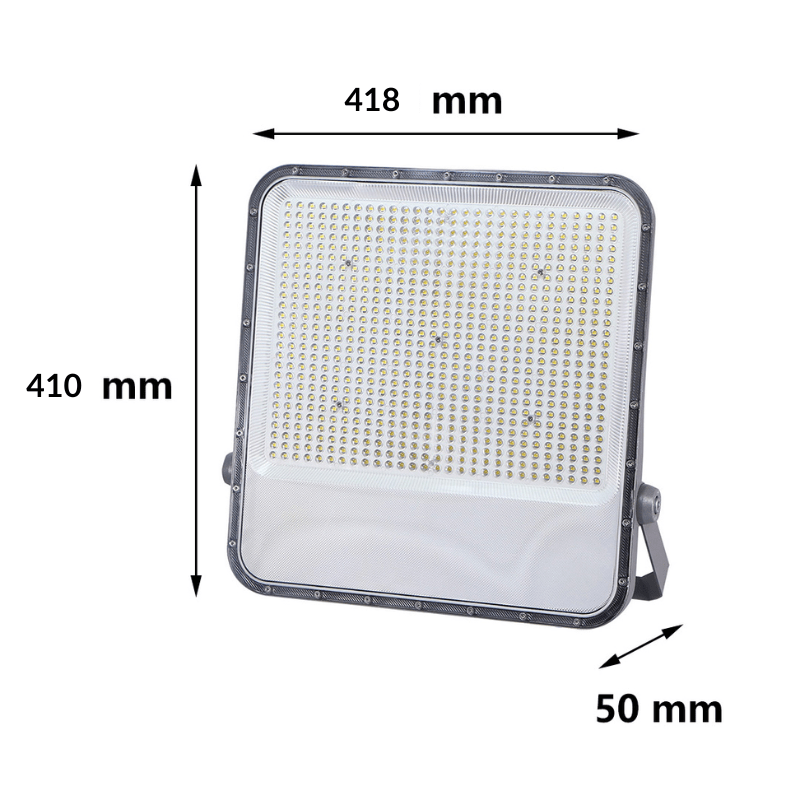 Projecteur LED Extérieur 400W IP65 120 lm/W Gris - Silamp France