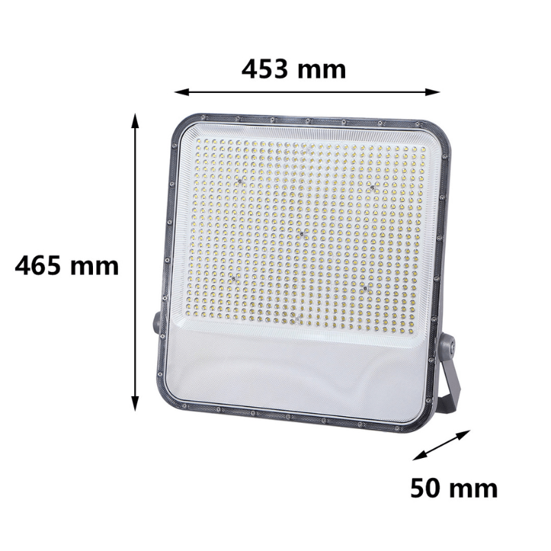 Projecteur LED Extérieur 500W IP65 120 lm/W Gris - Silamp France