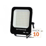 Projecteur LED Extérieur SMD 50W IP65 Noir - Pack de 10
