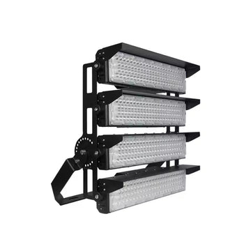 Projecteur LED Puissant Industriel 1000W 170lm/W IP66 Noir Orientable