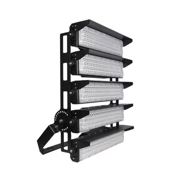 Projecteur LED Puissant Industriel 1250W 170lm/W IP66 Noir Orientable