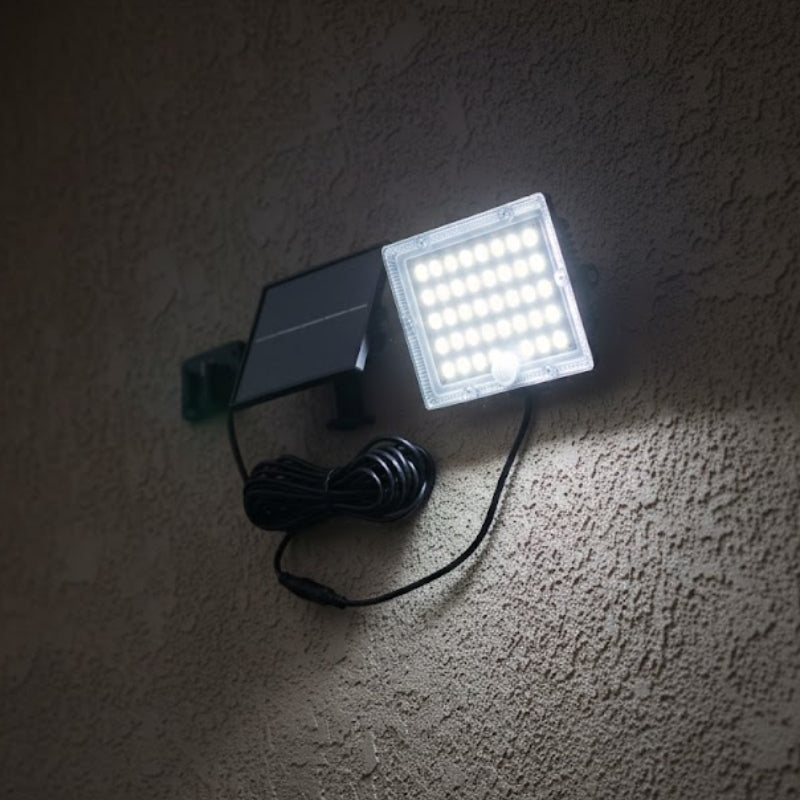 Projecteur Led Solaire Extérieur 9W IP65 Détecteur de Lumière et de Mouvement - Silamp France