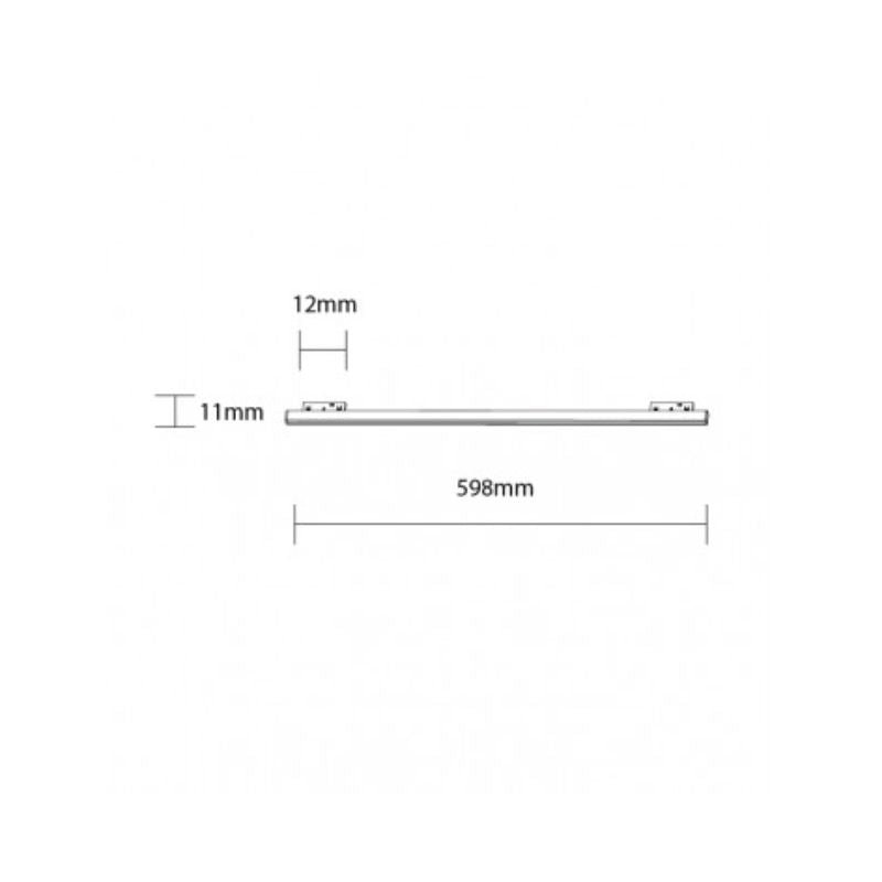 Projecteur Linéaire LED 60cm 20W pour Rail Magnétique M05 48V - Silamp France