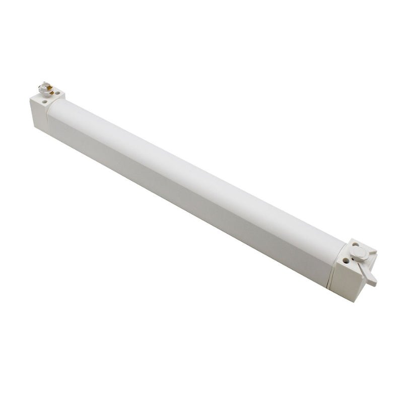 Projecteur Linéaire sur Rail Monophasé 30W 46cm Blanc - Silamp France