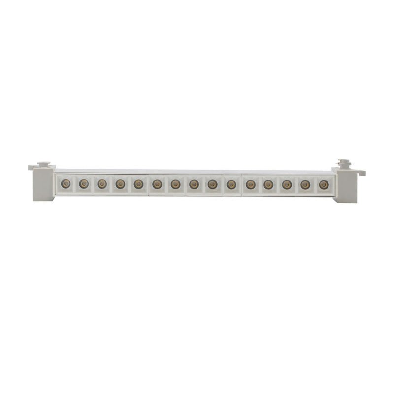 Projecteur Linéaire sur Rail Monophasé 30W 46cm Blanc - Silamp France