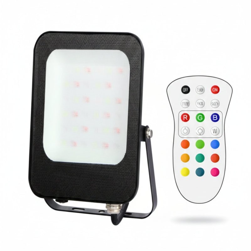 Projecteur RGB LED Extérieur 100W IP65 120lm/W Gris - Silamp France