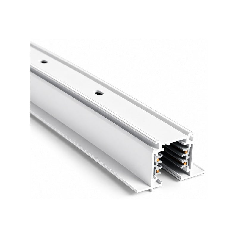 Rail Encastrable Triphasé 1m Blanc - Silamp France