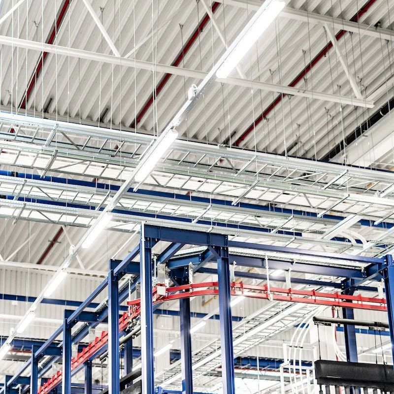 Réglette étanche 120 cm double pour Tube LED T8 IP65 1 côté (Boitier vide) - Silamp France