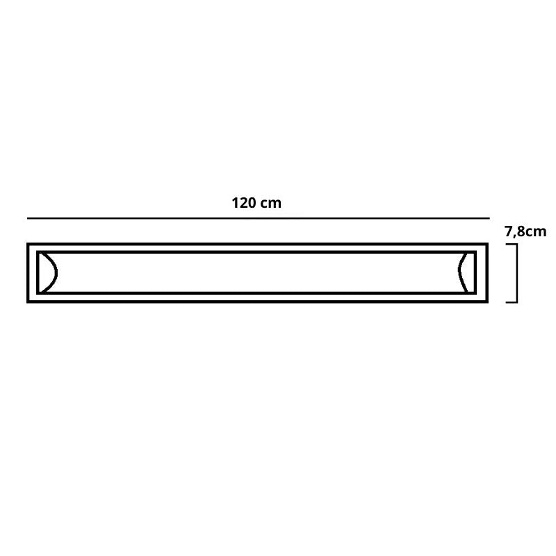 Réglette LED 120cm 36W (Pack de 4) - Silamp France
