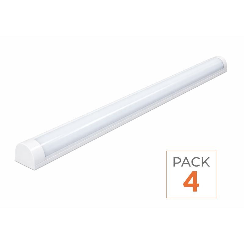 Réglette LED 60cm 24W (Pack de 4) - Silamp France