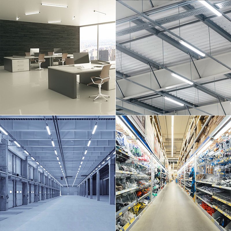 Réglette LED 90cm 36W (Pack de 4) - Silamp France