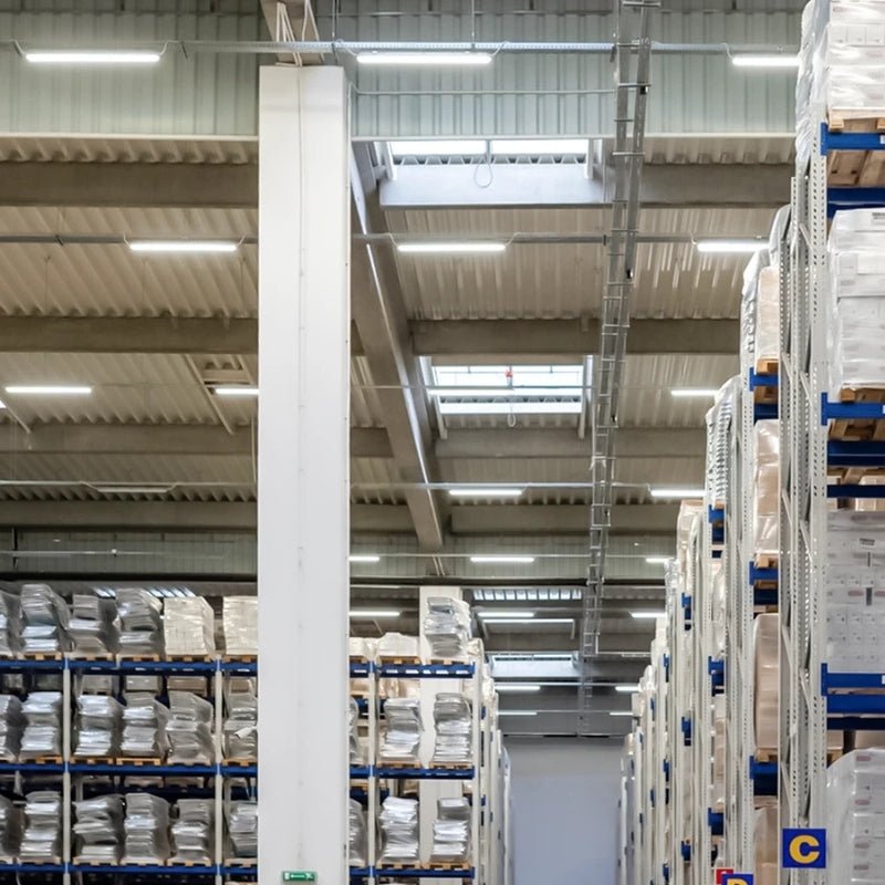 Réglette LED Étanche 150cm 60 - 80W 180lm/W IP66 avec Module de Secours 3H + AT - Silamp France