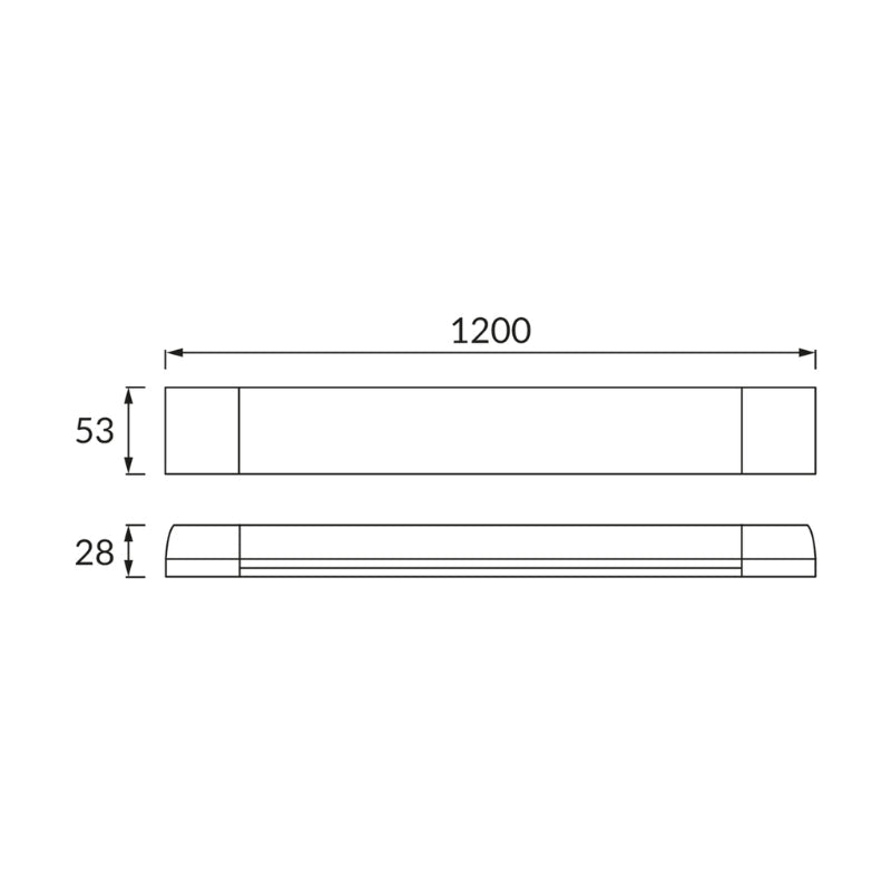 Réglette LED Etanche 36W 120cm IP65 - Silamp France