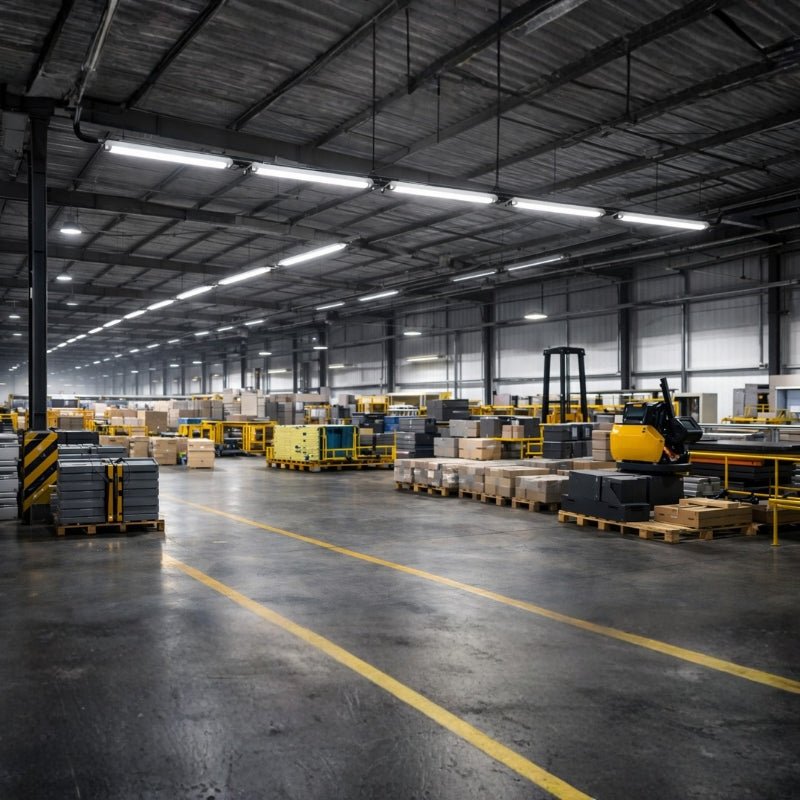 Réglette LED étanche Interconnectable 55W 150 cm avec éclairage de secours - Silamp France