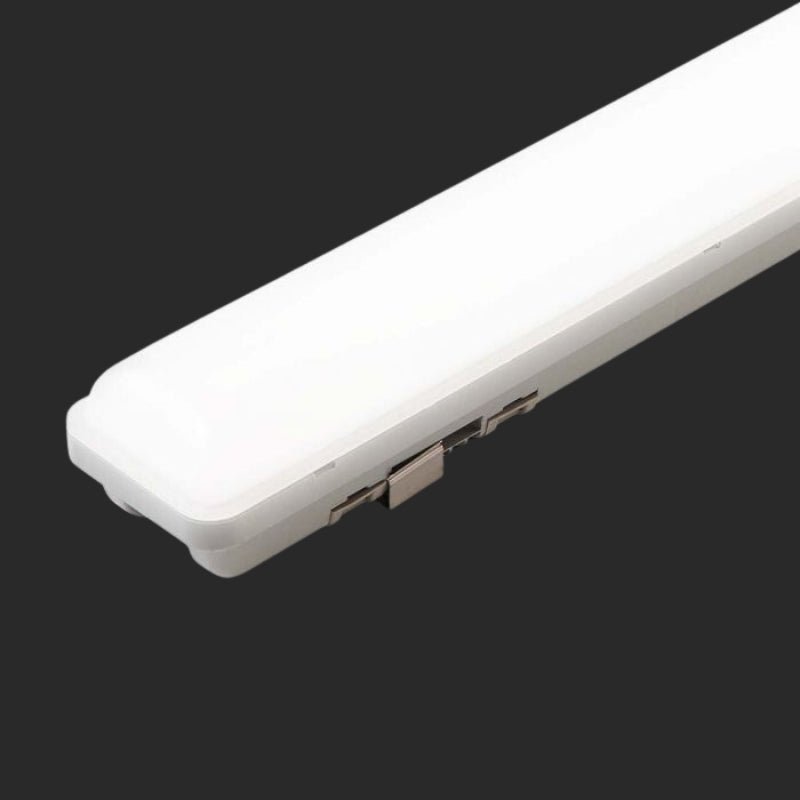 Réglette Solaire LED 120cm 18W IP65 CCT (Panneau Solaire + Télécommande Inclus) - Silamp France