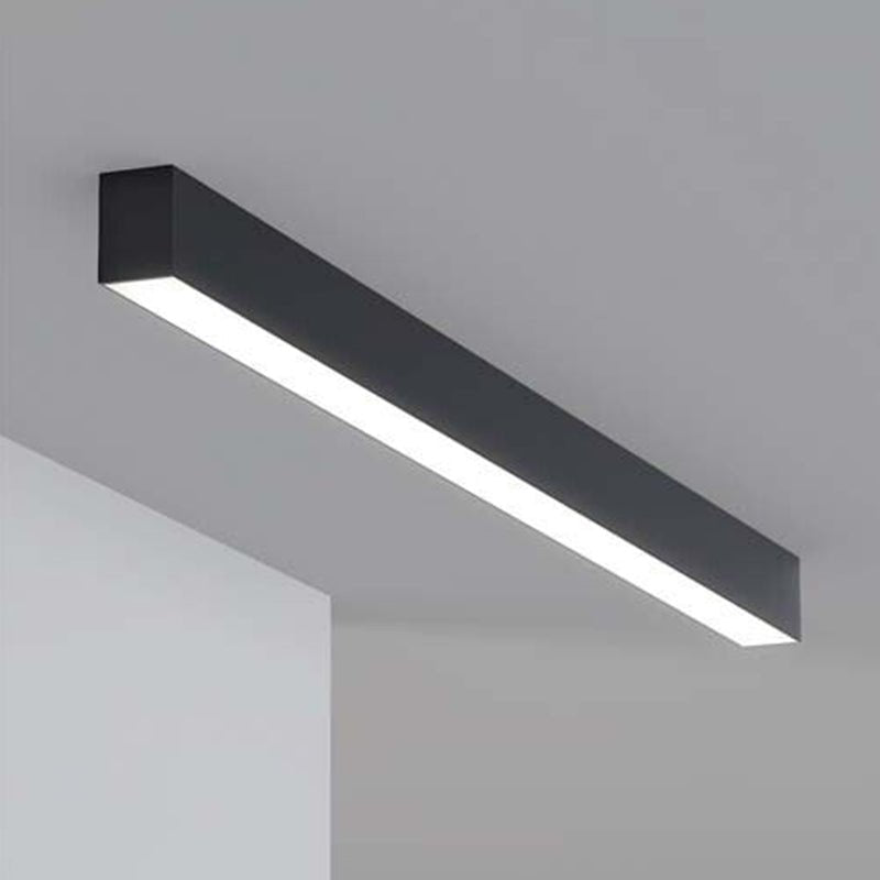 Réglette Suspendue 120 cm Noire 48W CCT - 3000K/4000K/6000K (Pack de 10) - Silamp France
