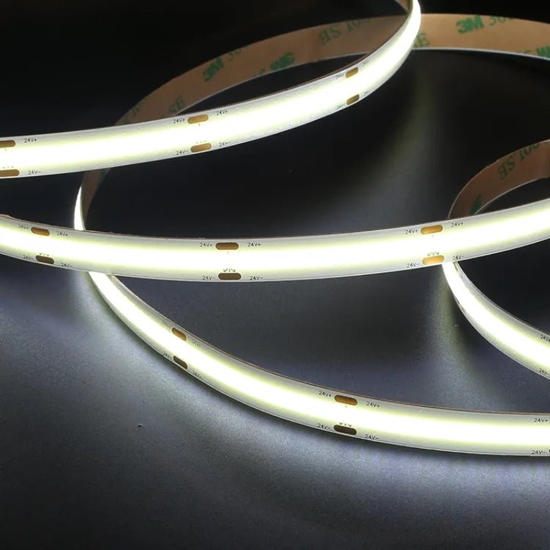 Ruban LED COB 5M 24V 10W/M IP20 480LED/m - Silamp France