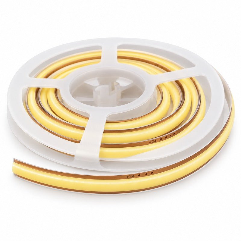 Ruban LED COB 5m Découpe Libre 24V 10W/m IP20 8mm 570lm/m - Silamp France