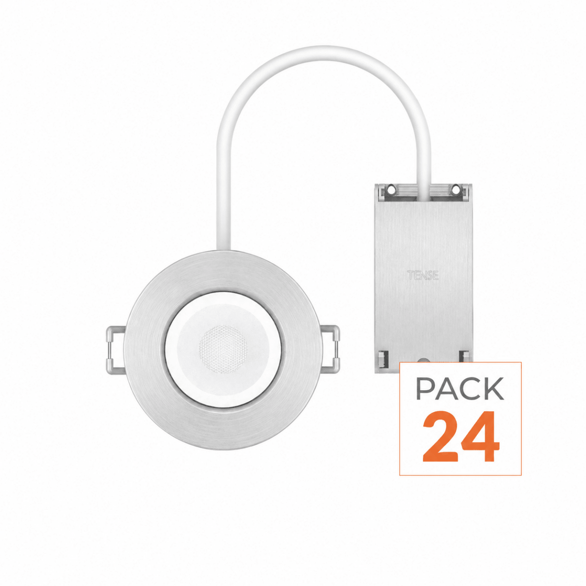 Spot Encastrable 5,4W Dimmable CCT IP65 ALU RE2020 - 3000K/4000K/6000K - Pack de 24 - Silamp France