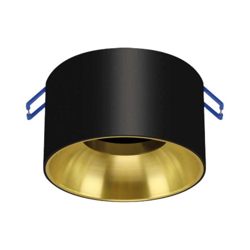 Spot Encastrable NOIR et OR pour Ampoule GU10 - Silamp France