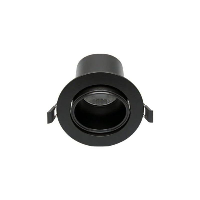 Spot Encastrable Orientable Anti-Éblouissement 8W ø105mm Dimmable CCT Noir - 3000K/4000K/5700K - Silamp France