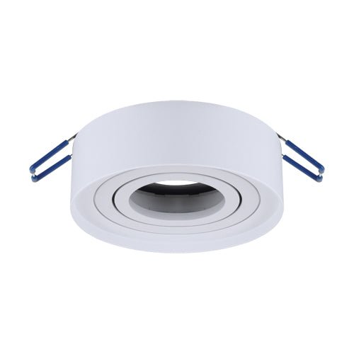 Spot Encastrable Orientable BLANC pour Ampoule GU10 - Silamp France