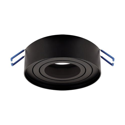 Spot Encastrable Orientable NOIR pour Ampoule GU10 - Silamp France