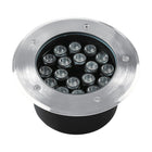 Spot Extérieur Encastrable 18W IP67 220V Sol 30° Ø180mm