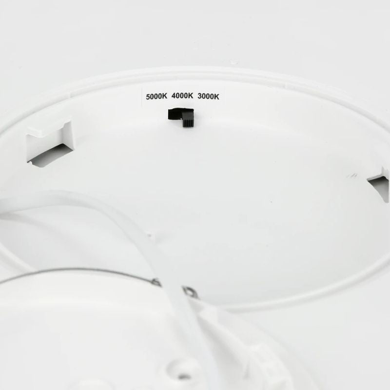 Spot LED 3en1 45W 4050lm ø50cm Rond Blanc - Silamp France