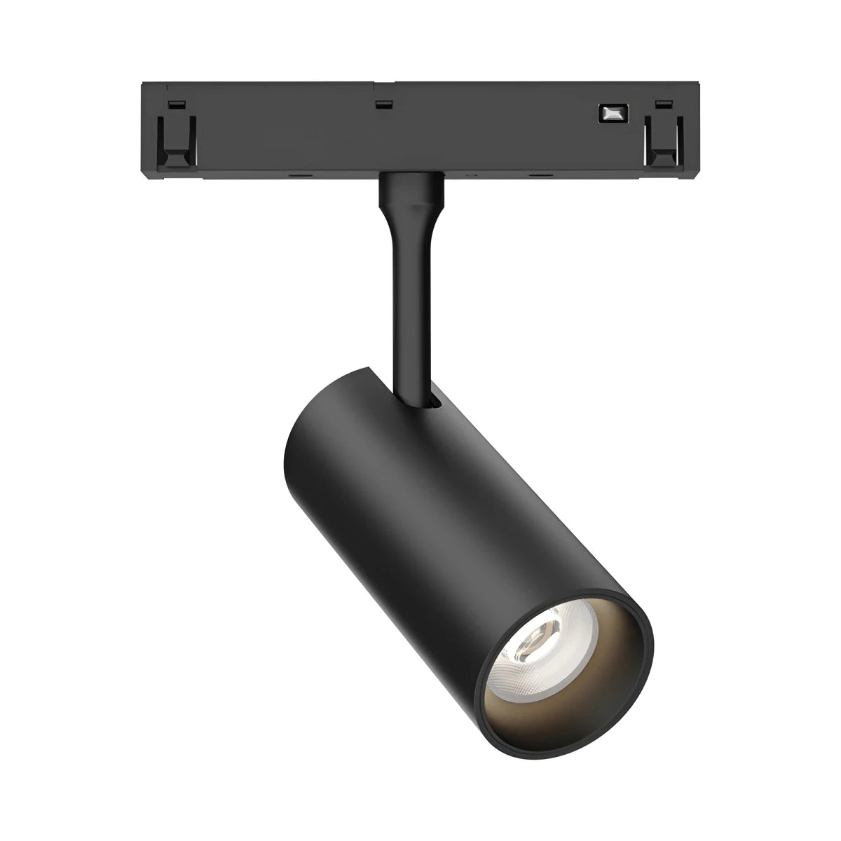 Spot LED Connecté Tuya 10W sur Rail Magnétique 48V Noir - Silamp France