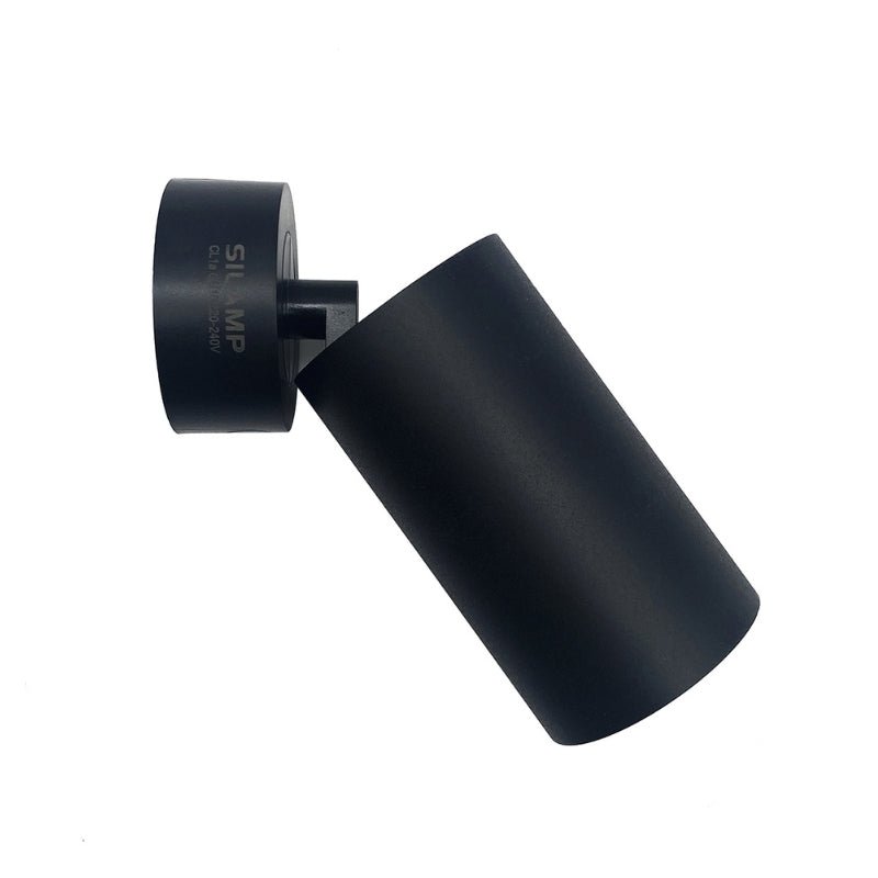 Spot LED en saillie Noir Orientable pour Ampoule GU10 - Silamp France
