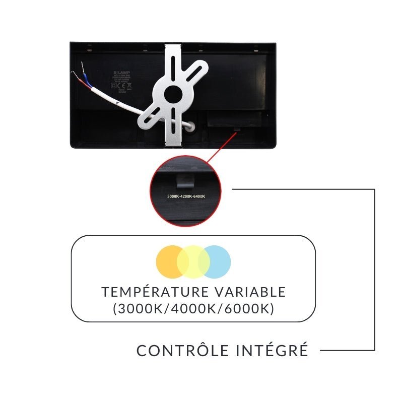 Spot LED Encastrable 35W Diamètre 30cm CCT 3000K/4200K/6400K ( Pack de 10 ) - Silamp France