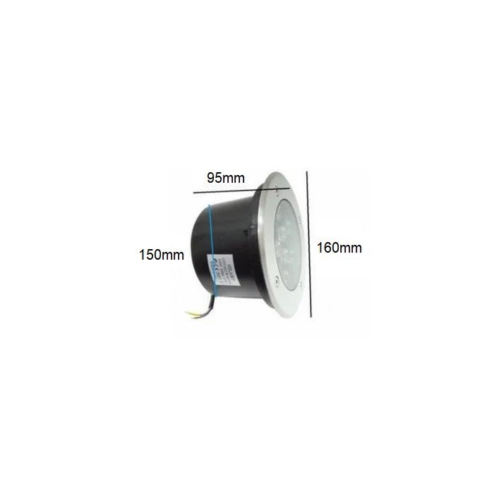 Spot LED Encastrable Extérieur IP65 220V Sol 9W 60° - Silamp France